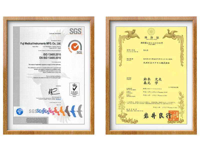 Certification - Fujiiryoki Massage Chairs UK
